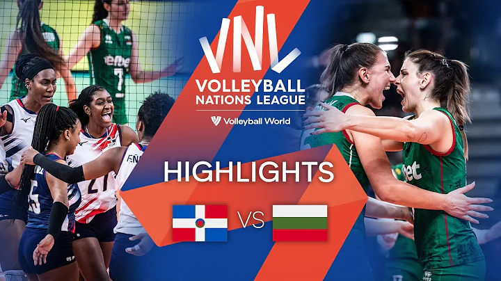 🇩🇴 DOM vs. 🇧🇬 BUL - Highlights Week 3 | Women's VNL 2022 - DayDayNews