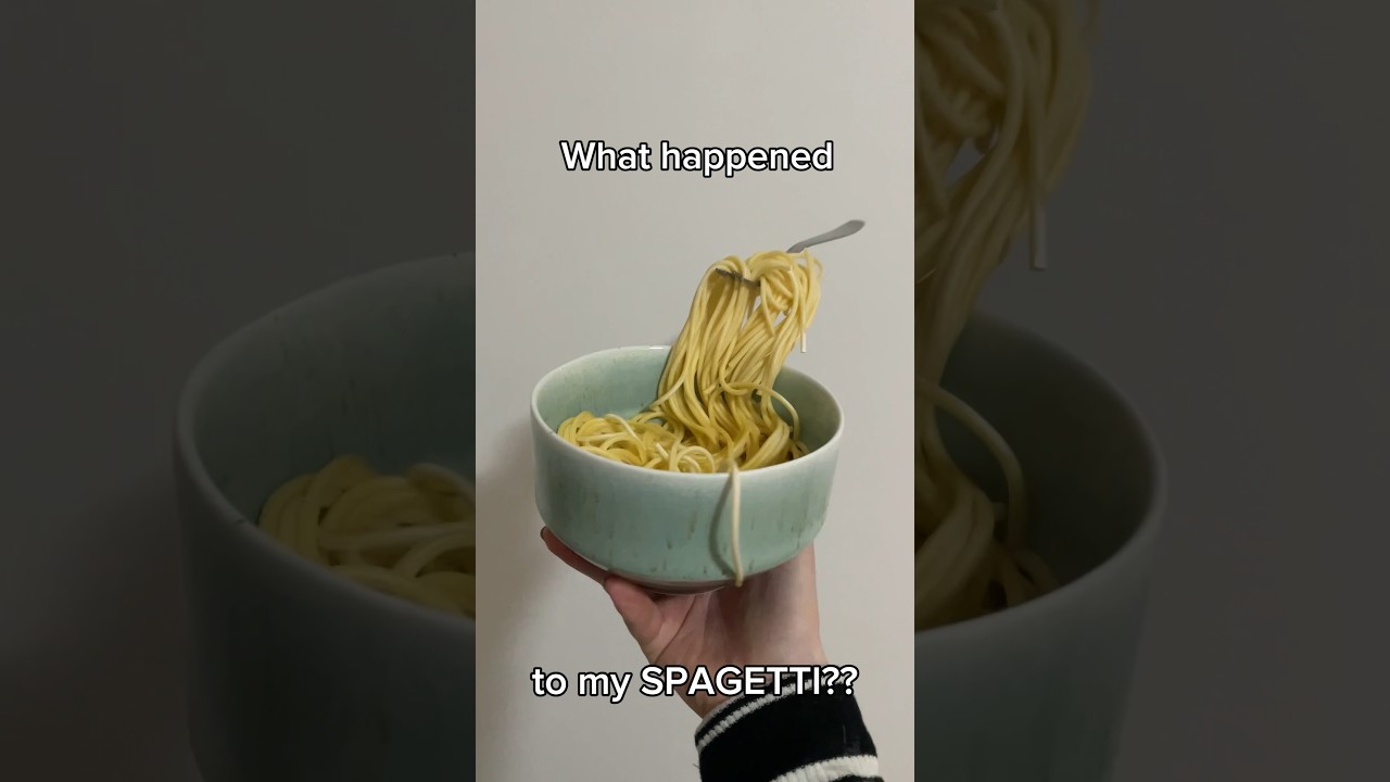 What happened to my SPAGETTI??? 