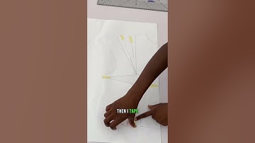 How to adjust a basic bodice block to a full bust adjustment.