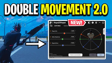 How To Get Double Movement 2.0 In Fortnite! (Keys2xInput Update)