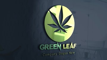 Leaf Logo design in pixellab and photopea |Pixellab Tutorial