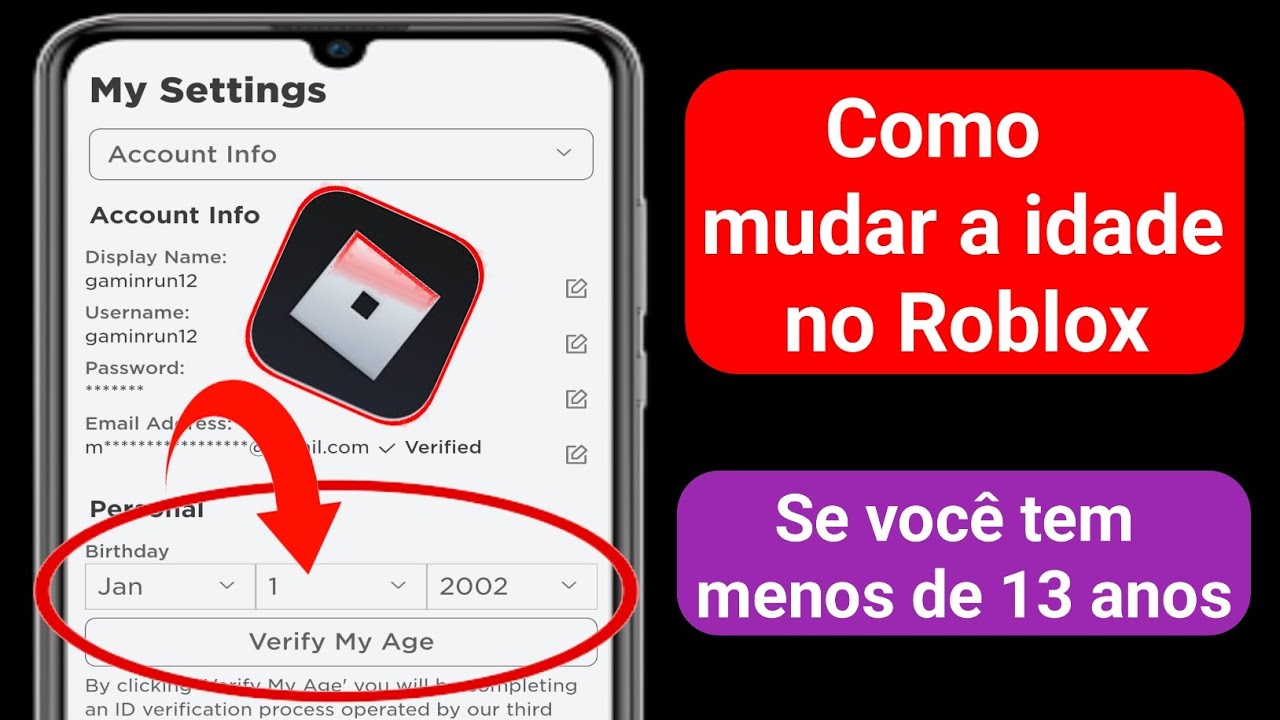 Como mudar a data de nascimento do Roblox - Canaltech