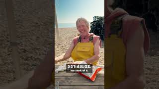 British Fisherman try Korean Seafood Snacks - Shrimp Cracker