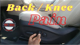 How To Avoid Back Pain While Driving A Car