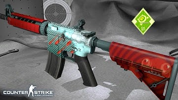 M4A4 | Bullet Rain (Minimal Wear)