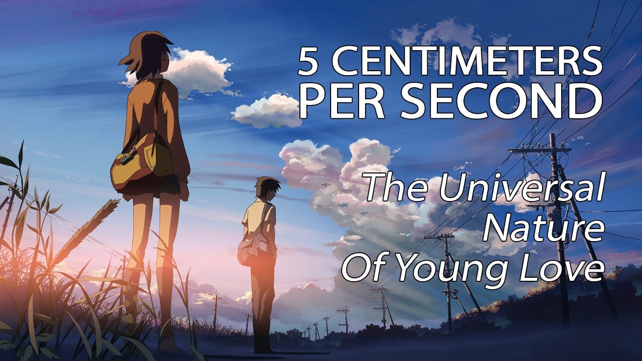 You Are Awesome  5 Centimeters Per Second Anime Series Art Effect Poster  03 18inchx12inch