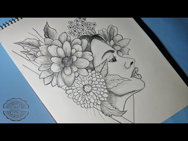 Boho Flower Girl Line Art Print, Woman With Flowers Line Drawing, Aesthetic  Minimal Female Line Art, Bohemian Printable Art, DIGITAL PRINT - Etsy