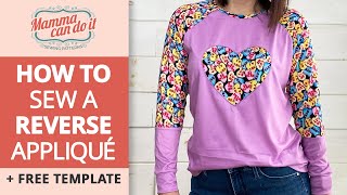 Reverse appliqué tutorial for a shirt