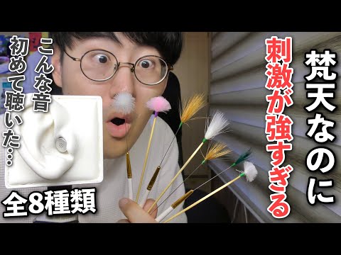 【ASMR】この中国式の耳かきがやばい！鼓膜をチクチクと痛いくらいに刺激する耳かき