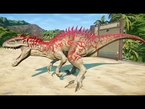 Tiranossauro Rex, Indoraptor Dinossauros Soltos! Jurassic World Evolution  Ep #1 - IR GAMES 