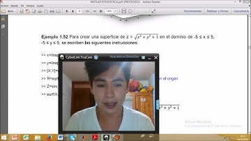 Ejercicios Matlab 1.51 al 1.54