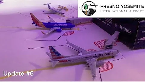 KFAT - 1/400 Scale Fresno Yosemite International Airport Update #6