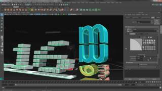 Autodesk Maya - improved vector graphics workflow video