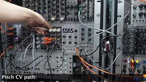 Gwarntizer - MIDI CV Quantizer Demo 3 (Quick Jam)