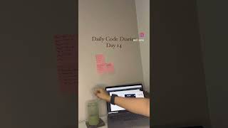 Day 14 of #100daysofcode