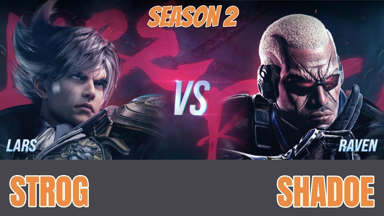 LARS (Strog) vs. RAVEN (Shadoe) Tekken 8 SE2 Ranked Matches