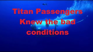 Transcript of Titan sub’s final communication’ leaked online//Passengers knew what was going on