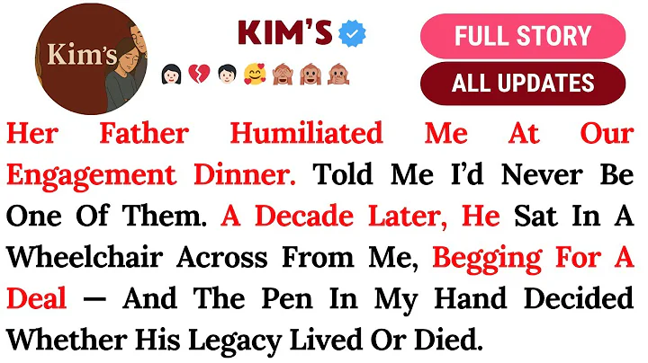 Her Father Humiliated Me At Our Engagement Dinner. Told Me I’d Never Be One Of Them...