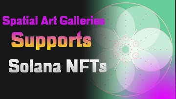 Spatial.io makes it easy to support Solana NFTs in the Metaverse #metaverse #solananfts #solana