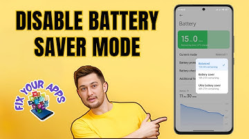 How to Disable the Battery Saver Mode on Android