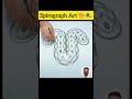 What MISTAKES are hiding in this Spirograph art? #shorts #asmr #spirograph #satisfying #art