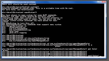 Simple JMX Part II WLST
