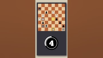 ♟️ Black to move | Checkmate in 2 | Set Play #chess #chesspuzzle #checkmate