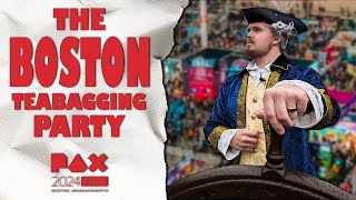 Tea-bagging in Boston!!! | PAX East 2024 VLOG