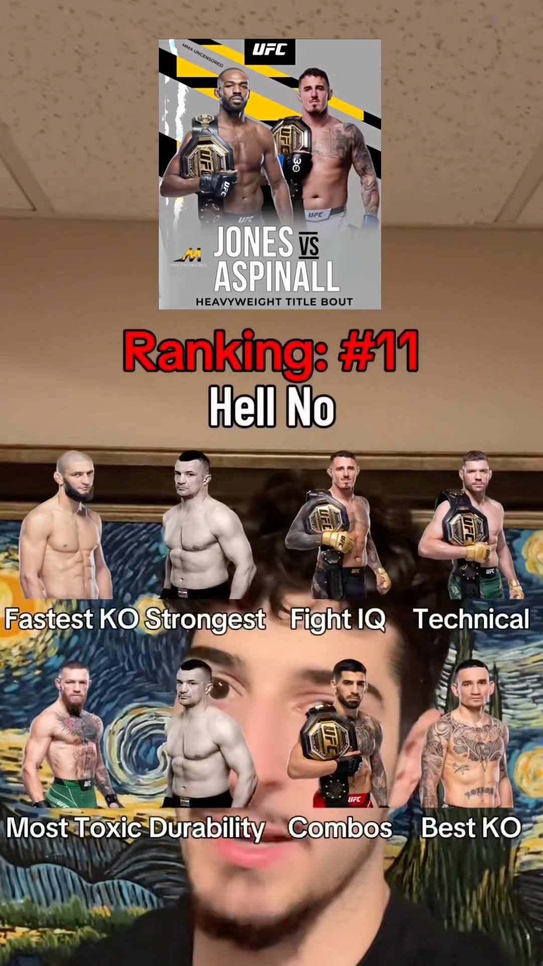 IT’S OFFICIAL WE ARE GETTING JONES VS ASPINALL?? #jonjones #ufc #tomaspinall #covington #fexr
