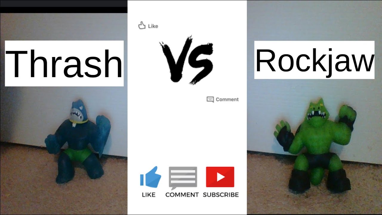 Thrash vs Rockjaw! Epic Battle to save the KITTIES!