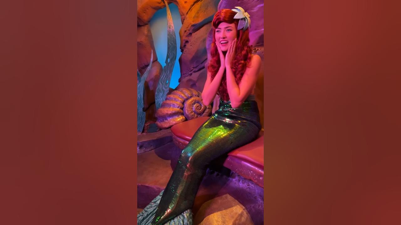 MEETING ARIEL little mermaid π§ββοΈ #disneyworld #disneyprincess #disneycharacter #littlemermaid MEETING ARIEL little mermaid π§ββοΈ #disneyworld #disneyprincess #disneycharacter #littlemermaid