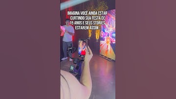 Lincoln StoryMaker - Cobertura em Tempo Real Festa De Debutante - 15 Anos #shorts #storymaker