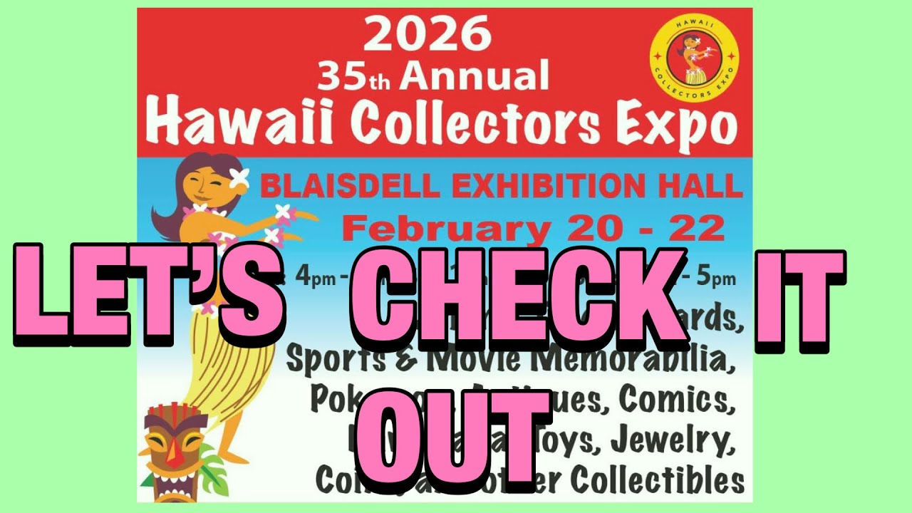 HAWAII COLLECTOR EXPO 2026 #popracediecast