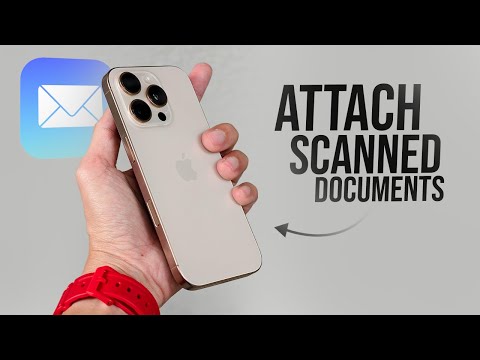 So hängen Sie gescannte Dokumente vom iPhone an E-Mails an (Anleitung)