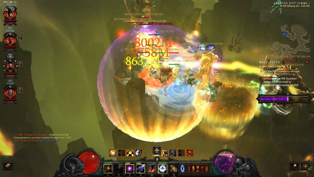 Multiboxing current meta GR80 Diablo 2.4 1080p@60fps