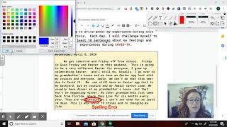 Using WebPaint Extension to Give Feedback on Student Work!