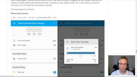 Entity Controller Demo - Home Assistant