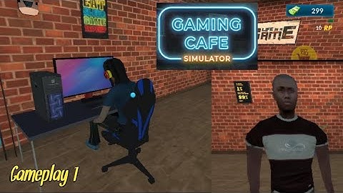 I open internet cafe | Gaming cafe simulator | Gameplay #1