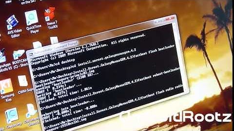 How to UnrootInstall Stock 4 2 Jelly Bean for Galaxy Nexus GSM on Windows! (nowtelugu.com)