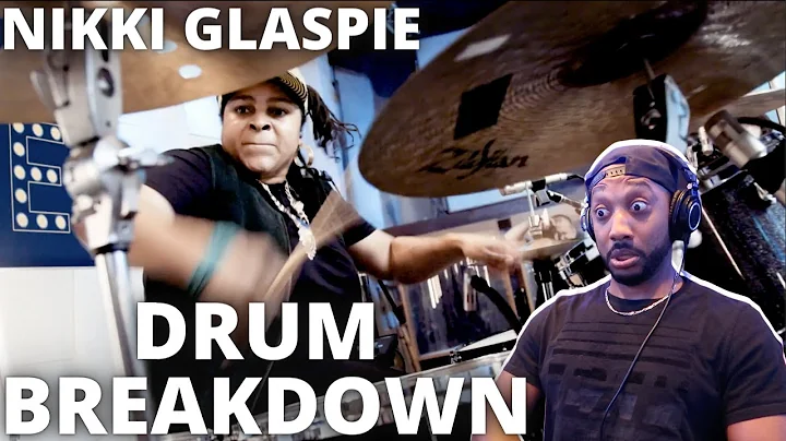 NIkki Glaspie ! Zildjian Live Drum Breakdown ( Dru...