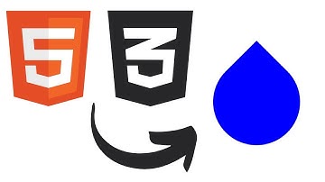 Drop Shape Using HTML and CSS !! •CsKhazana • Ajay Yadav