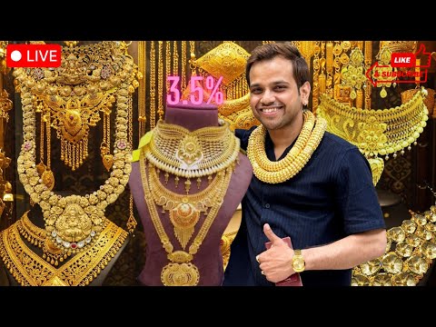 Biggest Jewellery Collection😱 Giri Zever Mahal where you will get the cheapest gold in India💰#news