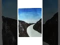 Easy Scenery Painting Ideas | Water Color Painting | #shorts #youtubeshorts