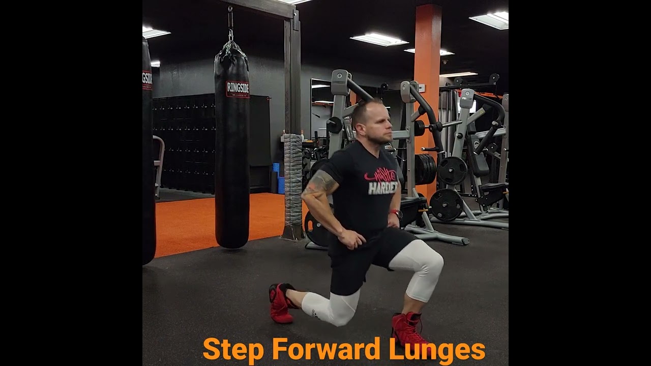 Step Forward Lunges