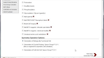PDB Reader Tutorial 5 - Oligomerization and Spin Labeling