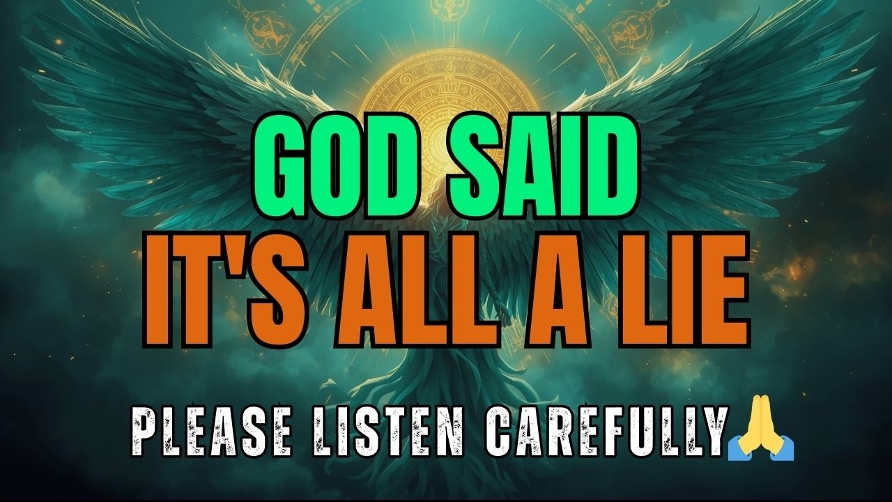 CHOSEN ONE — God Is Pleading: Don’t Be Deceived, It’s All a Lie 🙌 ⭐