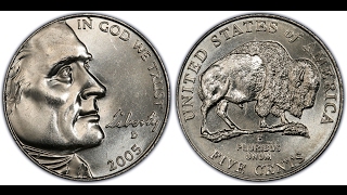 1200 00 Error In Your Pocket 2005 D Speared Buffalo Nickel Coin Roll Hunting Youtube