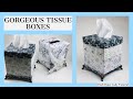 THE BEST TISSUE BOX ON YOUTUBE IS HERE!!!  MAKE YOURS IN LESS THAN 30 MINUTES!!