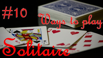 Ways to Play Solitaire #10: Accordion