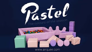 Airquee&#39;s 19pcs Pastel Soft Play Set - AQ7455